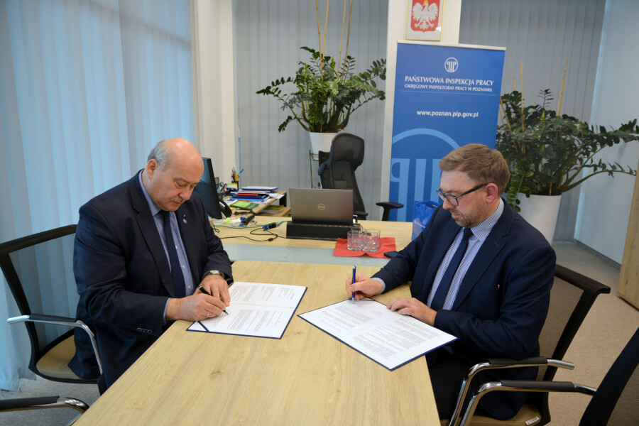 podpisanie umowy o współpracy OIP