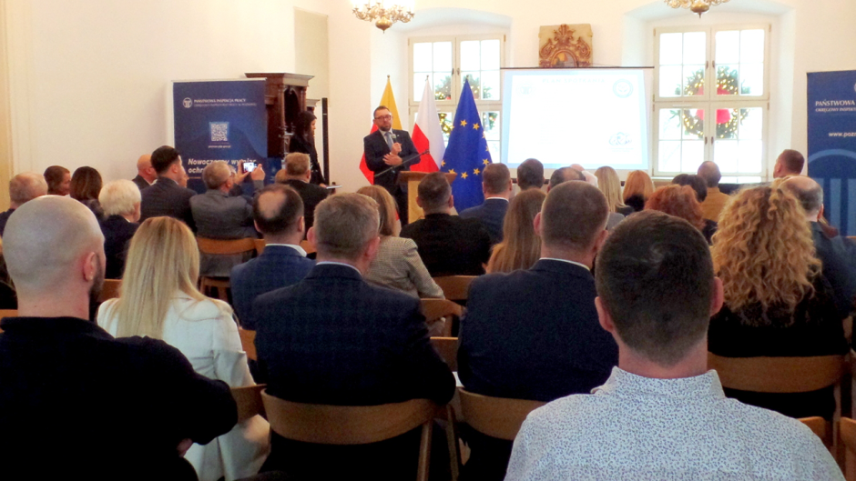 Podsumowanie działań na rzecz bezpieczeństwa w Oddziale PIP w Lesznie