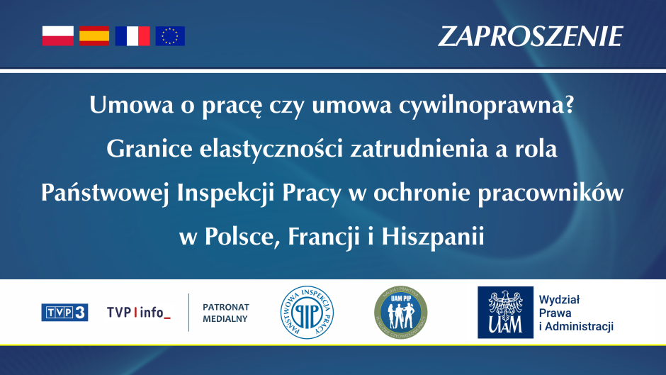 Zaproszenie do udziału w konferencji naukowej PIP i UAM 15.10.2026 r.